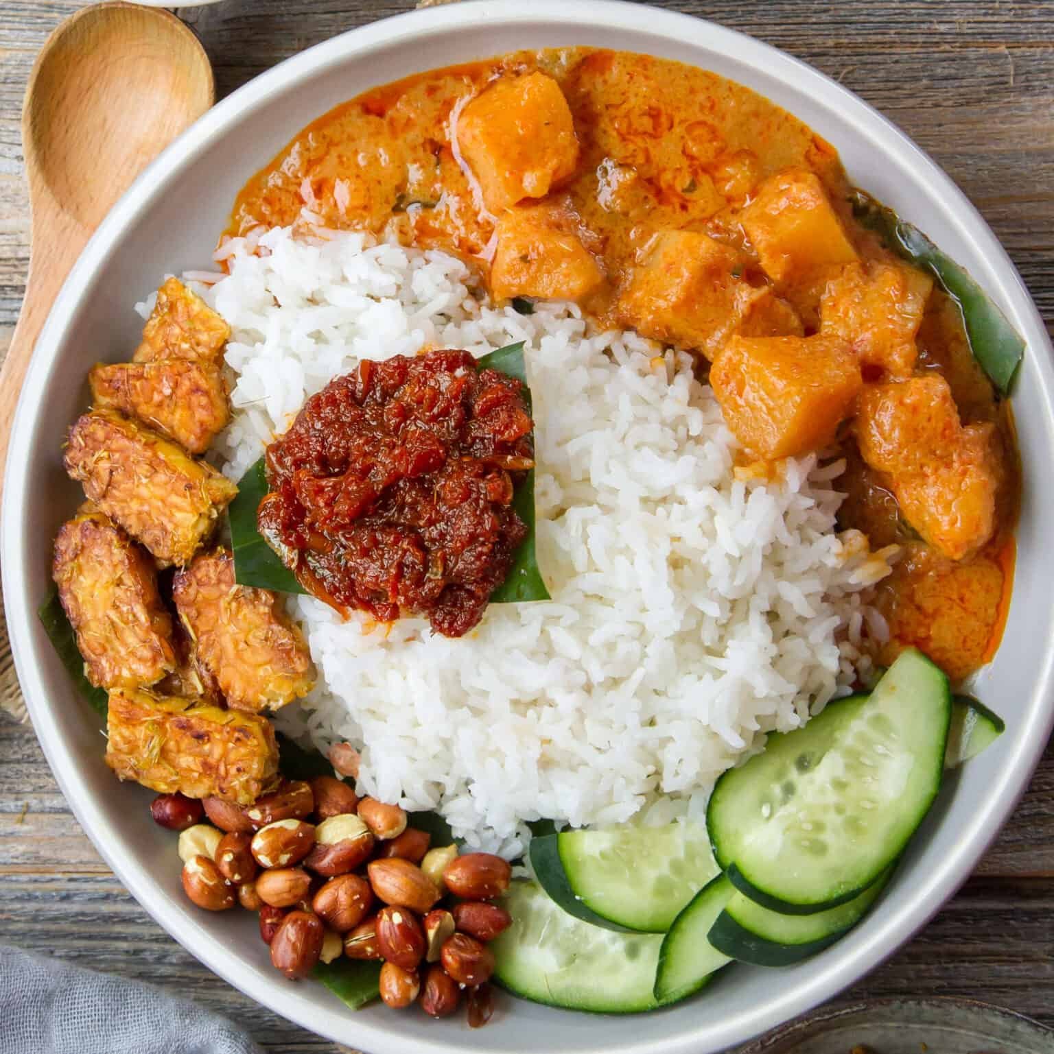 Vegetarian Malaysian Dishes Pa Food